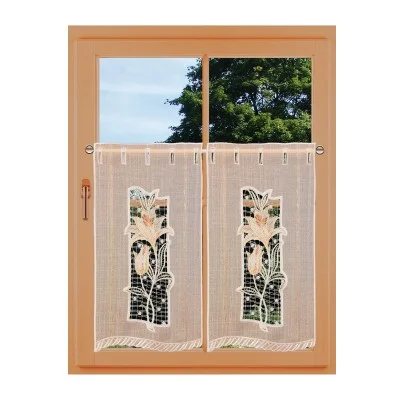 Scheibenhänger Regina lachs französicher Landhausstil  Dekorationsbeispiel