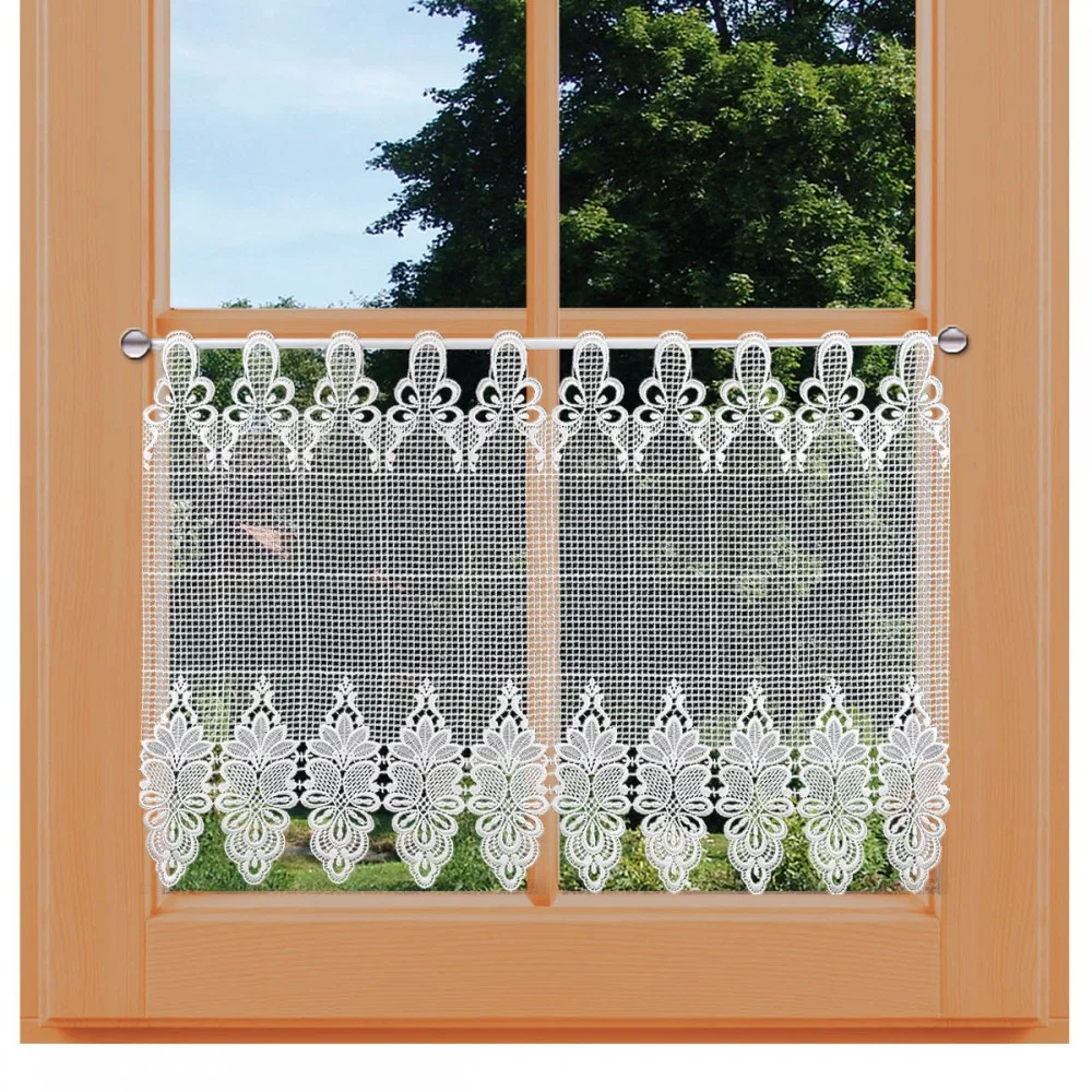 Luftspitzengardine Farisa Echte Plauener Spitze