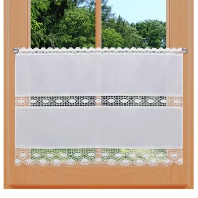 Feenhausgardine Helen Plauener-Spitzengardine lange Variante