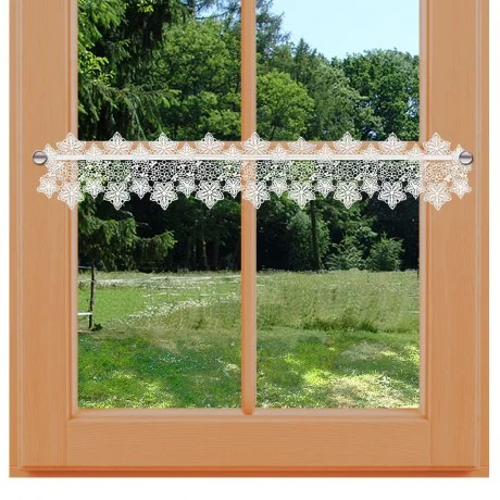 Feenhaus-Spitzenkante Jolanda 13 cm Blumenspitze natur