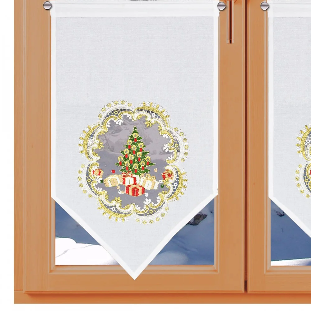 Winter-Scheibenhänger Weihnachts-Bescherung