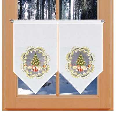 Winter-Scheibenhänger Weihnachts-Bescherung Dekobeispiel