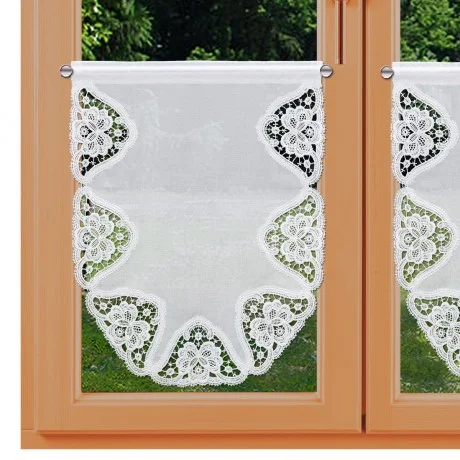 Landhausgardine Scheibenhänger Beate