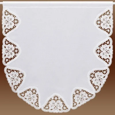 Landhausgardine Scheibenhänger Beate groß Komplettansicht