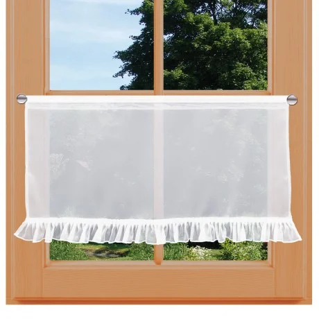 Scheibenhänger Salome weiß am Fenster