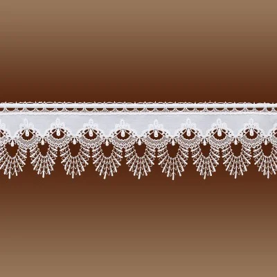 Feenhaus-Spitzengardine Nastja weiss kurz ohne Hintergrund