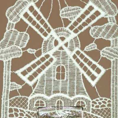 Windmühle Klassisches Fensterbild Detail
