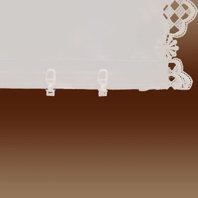 Spitzen-Scheibengardinenhänger Romina Häckchen