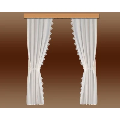 Seitenschalgarnitur Jolanda mit 2 Raffbändern Musterbild