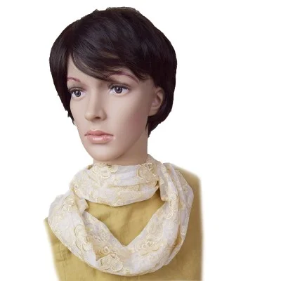 Loop-Schal Schlauch-Schal Hals-Tuch  Rund-Schal Lea beige