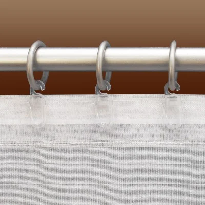 Spitzen-Scheibengardinenhänger Romina mit Motiv Detailbild Reihband