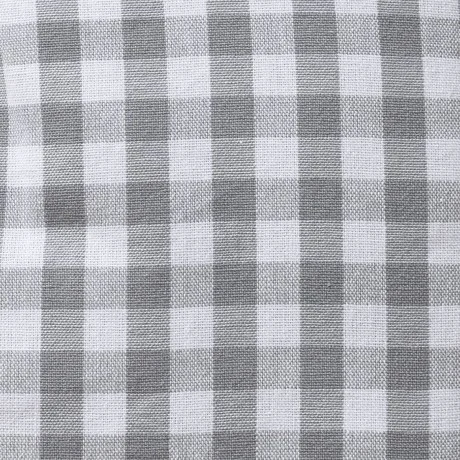 Stoffmuster Hannah grau-weiß kariert