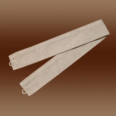 Raffhalter Hedda in Leinenoptik beige uni Musterbild