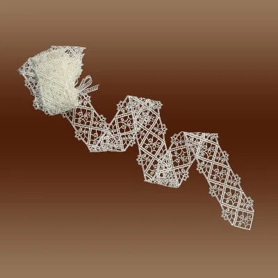 Sptizenband Sissi 10cm breit natur