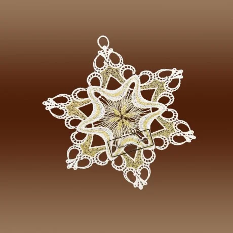 Weihnachtsdeckchen Fensterhänger Lilly kleine