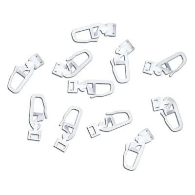 Gardi Klick-Gleiter mit Faltenhaken für Gardinenschiene