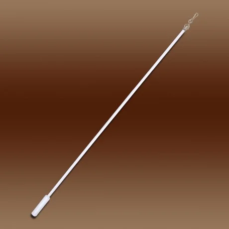 Schleuderstab transparent mit Griff aus Kunststoff