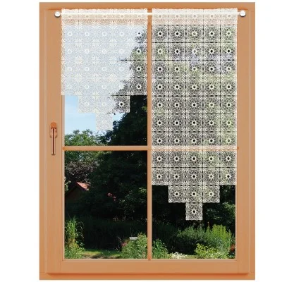 Scheibengardine Asra Dekobeispiel