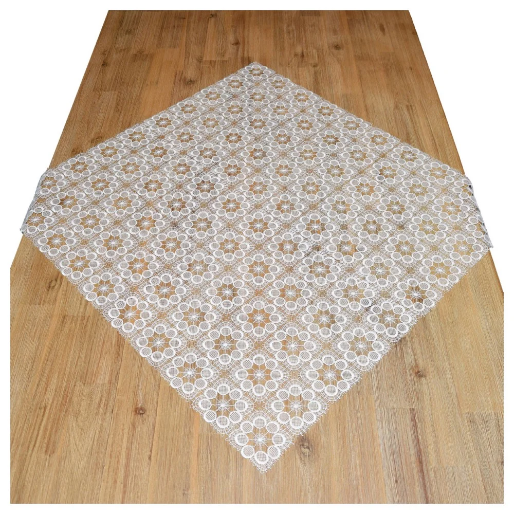 Luftspitzentischdecke Felipa 78 x 78 cm Mitteldecke Plauener Spitze