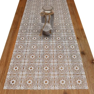 Tischdekoration Asra mit Blumen-Muster