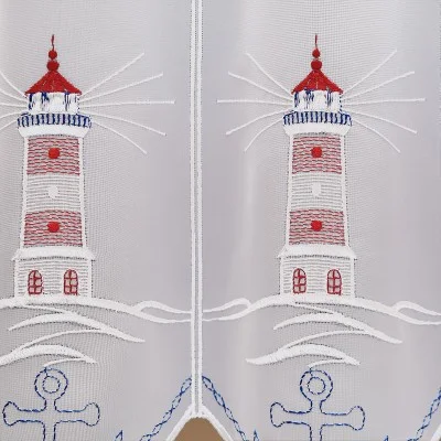 Maritimer Kurzstore Leuchtturm mit Anker Detailbild