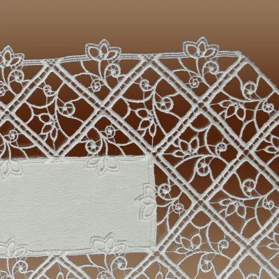 Tischläufer Sissi Sekt Tischband Ausschnitt