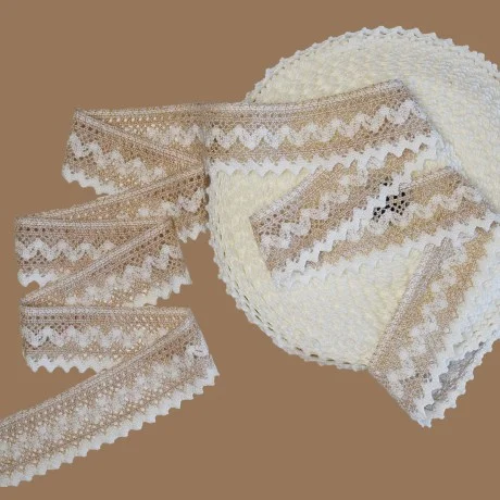 Borte zum Basteln beige-braun Rolle