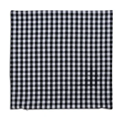 Kissenbezug Hannah schwarz-weiß kariert 40 x 40 cm ohne Füllung