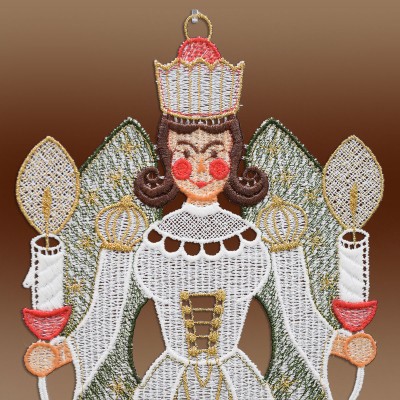 Fensterbild Engel Detailbild