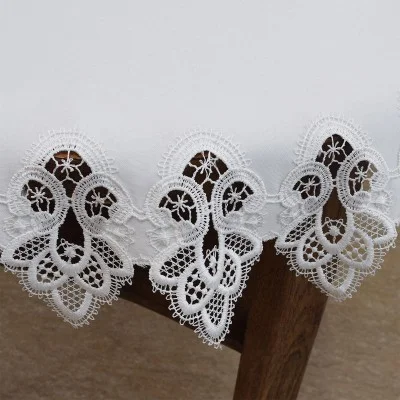 Spitzenrahmendecke Jette Mitteldecke rund Detailansicht