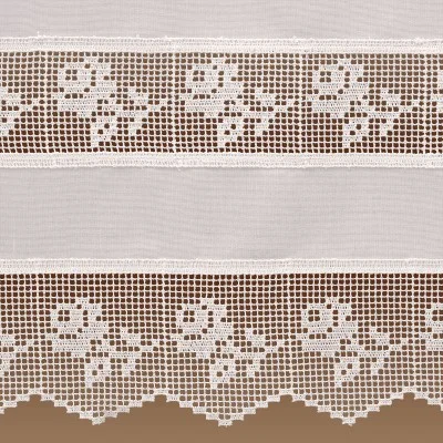 Feenhaus-Landhaus-Spitzengardine Lina Detailbild