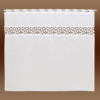 Panneaux Carmelita mit Plauener Stickerei Musterbild