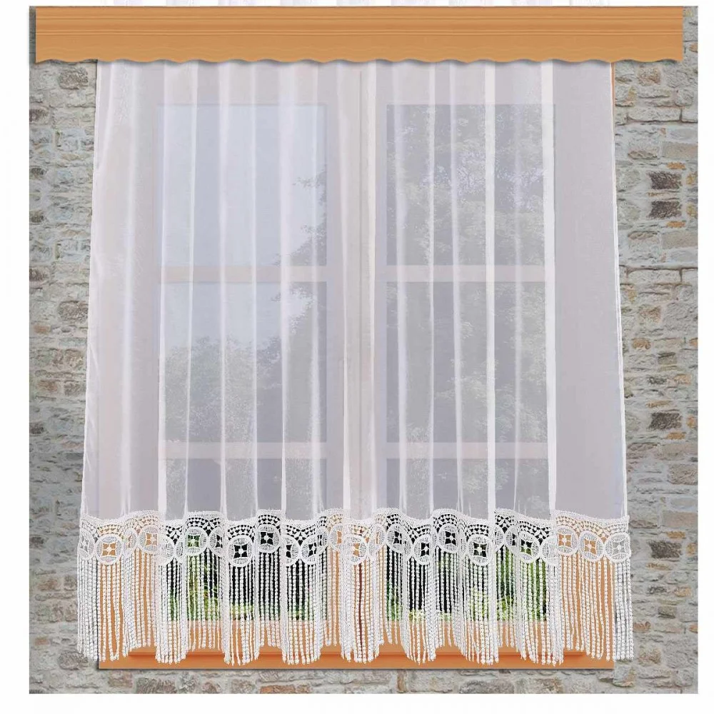 Stickereistore Melly an einem Fenster