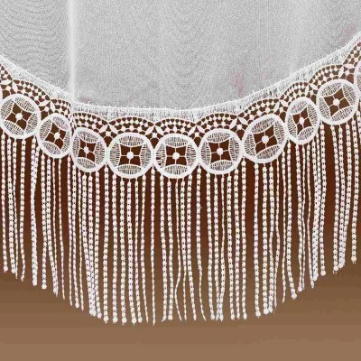 Blumenfenster-Store Melly Detailaufnahme