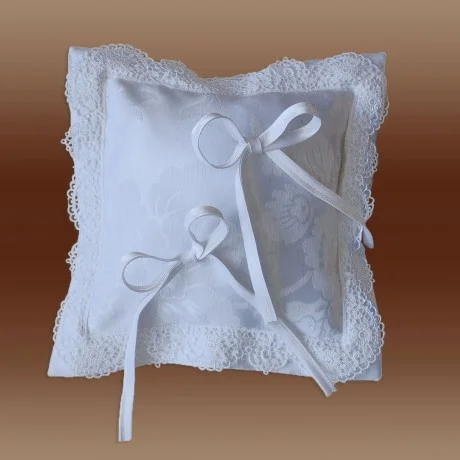 Ringkissen Traumzeit weiß quadratisch