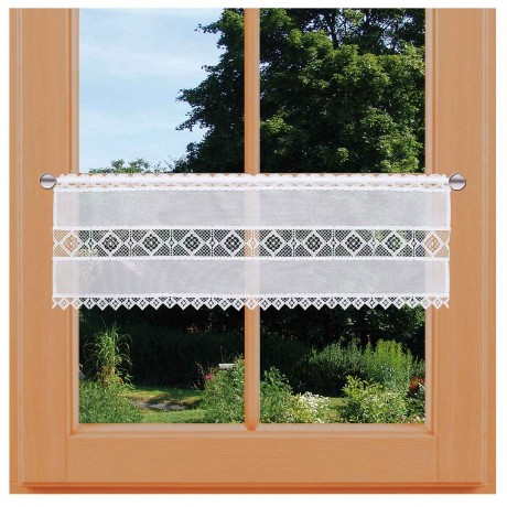 Feenhausgardine Lavina Plauener-Spitzengardine