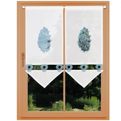 Maritimer Scheibenhänger Ornella - Muschel mit Spitzeneinsatz Beispielbild mit 2 Stück