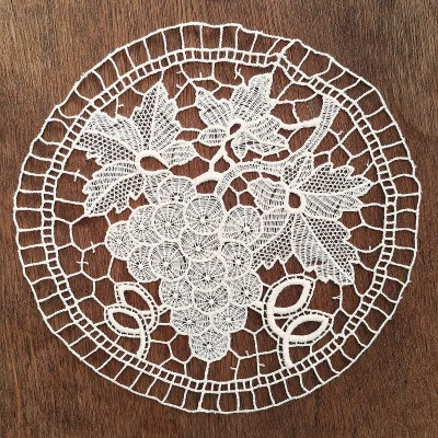 Dekorino Weintrauben Plauener Spitze