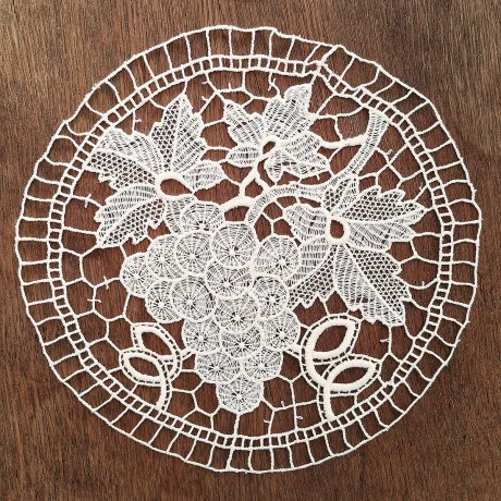 Dekorino Weintrauben Plauener Spitze