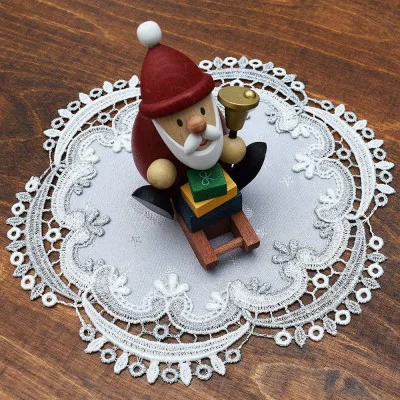 Tischdecke Silberglanz Durchmesser 19 cm Beispielbild