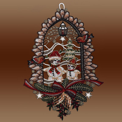 Fensterdeko Wintergeflüster Musterbild