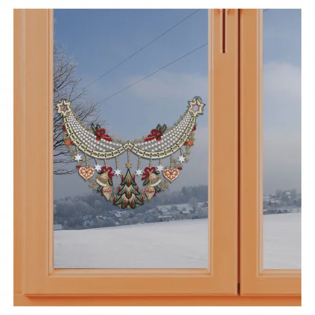 Spitzenbild Advent - Zeit der Vorfreude am Fenster