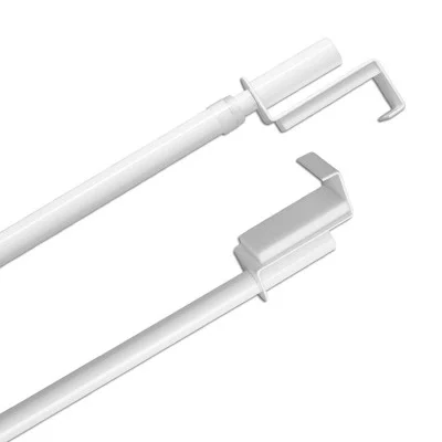 Spannstange Nenette weiß für Scheibengardinen