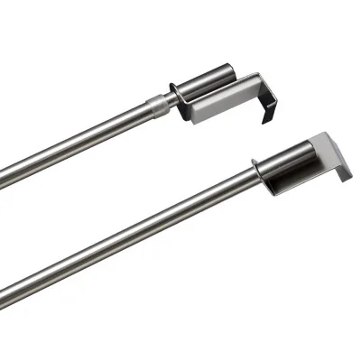 Spannstange Gardinenstangen Nenette edelstahlfarben Zylinder Durchmesser 9mm Einzelansicht