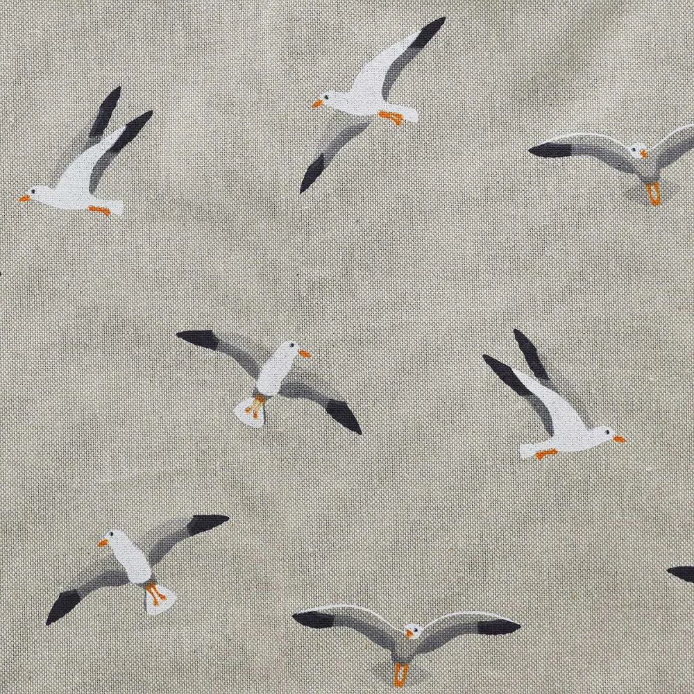 Stoffmuster Ilma Möwe