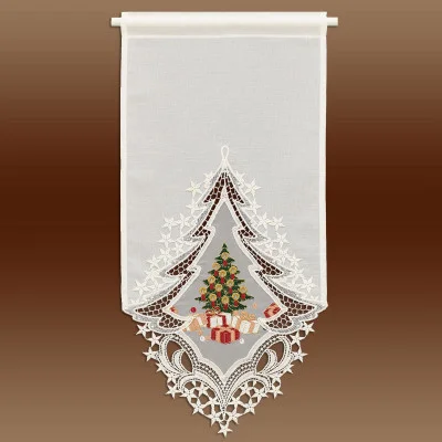 Weihnachts-Scheibenhänger Bescherung Musterbild