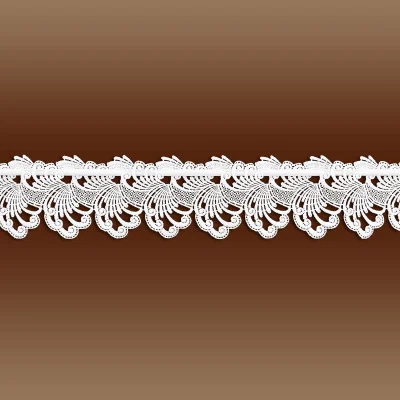 Stangendeko Mia in weiß Musteransicht