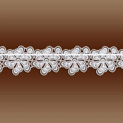 Stangendeko Dilara in weiß-grau Musteransicht