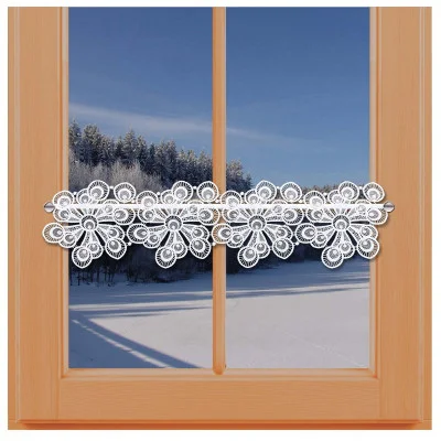 Feenhausgadine Dilara in weiß-grau Beispielbild im Winter