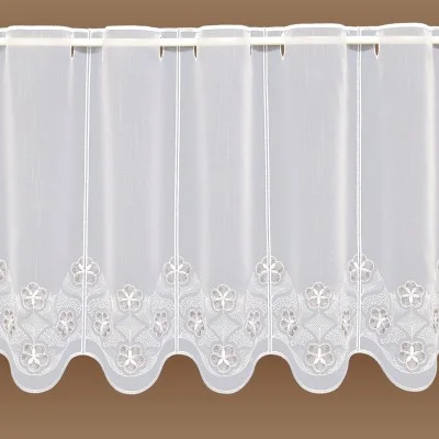 Scheibenhänger Blüten in Braun-Beige vor braunem Hintergrund